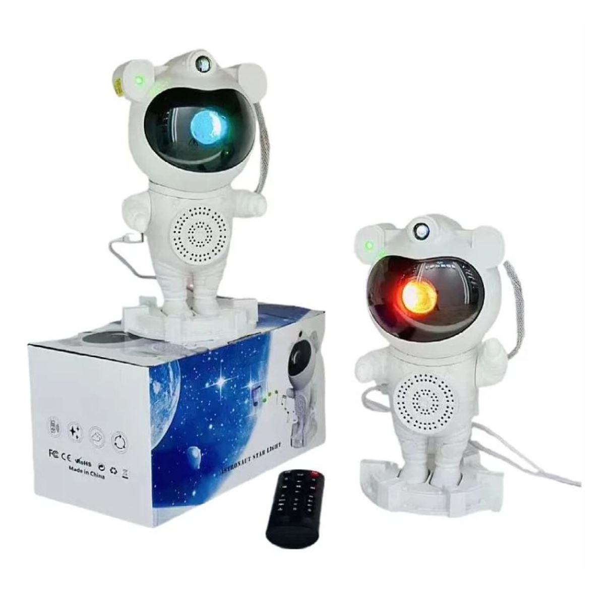 Lampara Astronauta Bluetooth Y Parlante